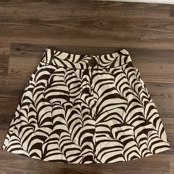 NWOT Charlotte Russe Pattered Skirt W/Pockets Size 7 - Picture 4 of 8